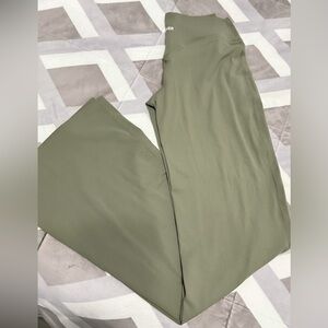 ❌SOLD❌SOFTMOTION™ FLARED PANTS WITH WHITE LOGO